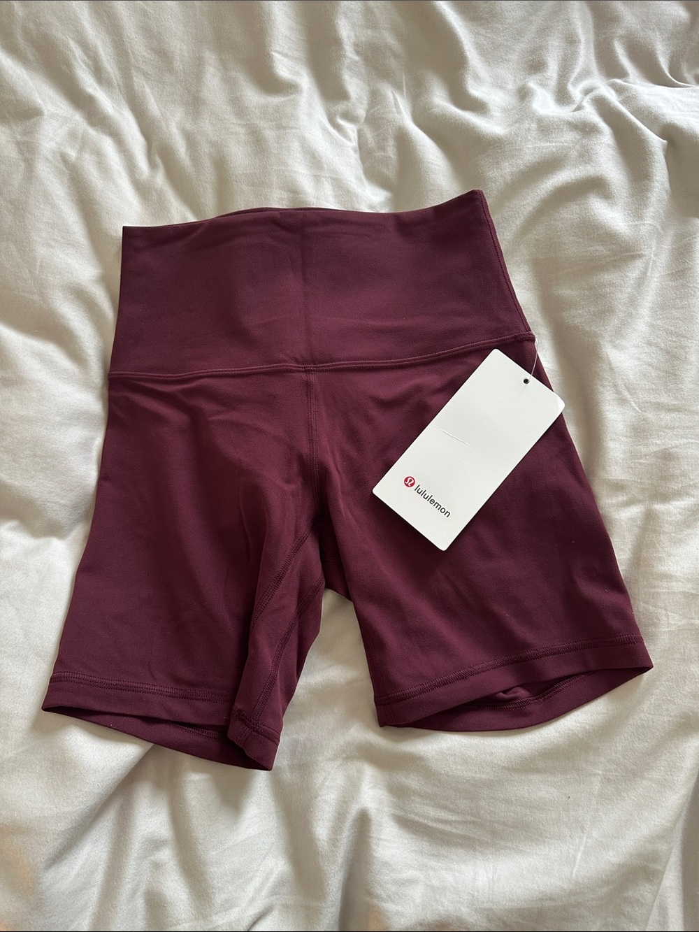 lululemon Align High-Rise Biker Shorts - Garnet